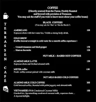 Terrassen Cafe menu 1