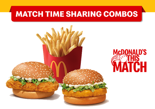 McSpicy Chicken Burger + McChicken Burger + Fries (M)