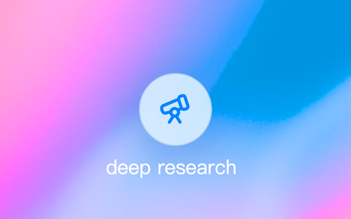 Deep Research Preview 1