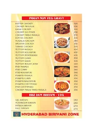 BU's Hyderabad Biryani Zone menu 7