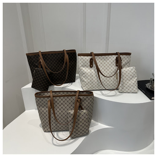 Title 20, Commuter Large Capacity Tote New Printed Bag, P...