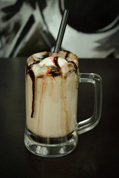 Cold Coffee With Ice Cream