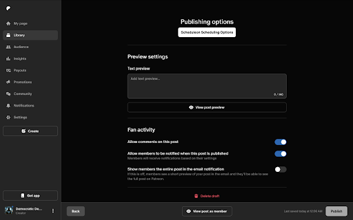 Scheduleon: A Patreon Tier Scheduler Preview 8