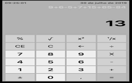 Windows Style Calculator