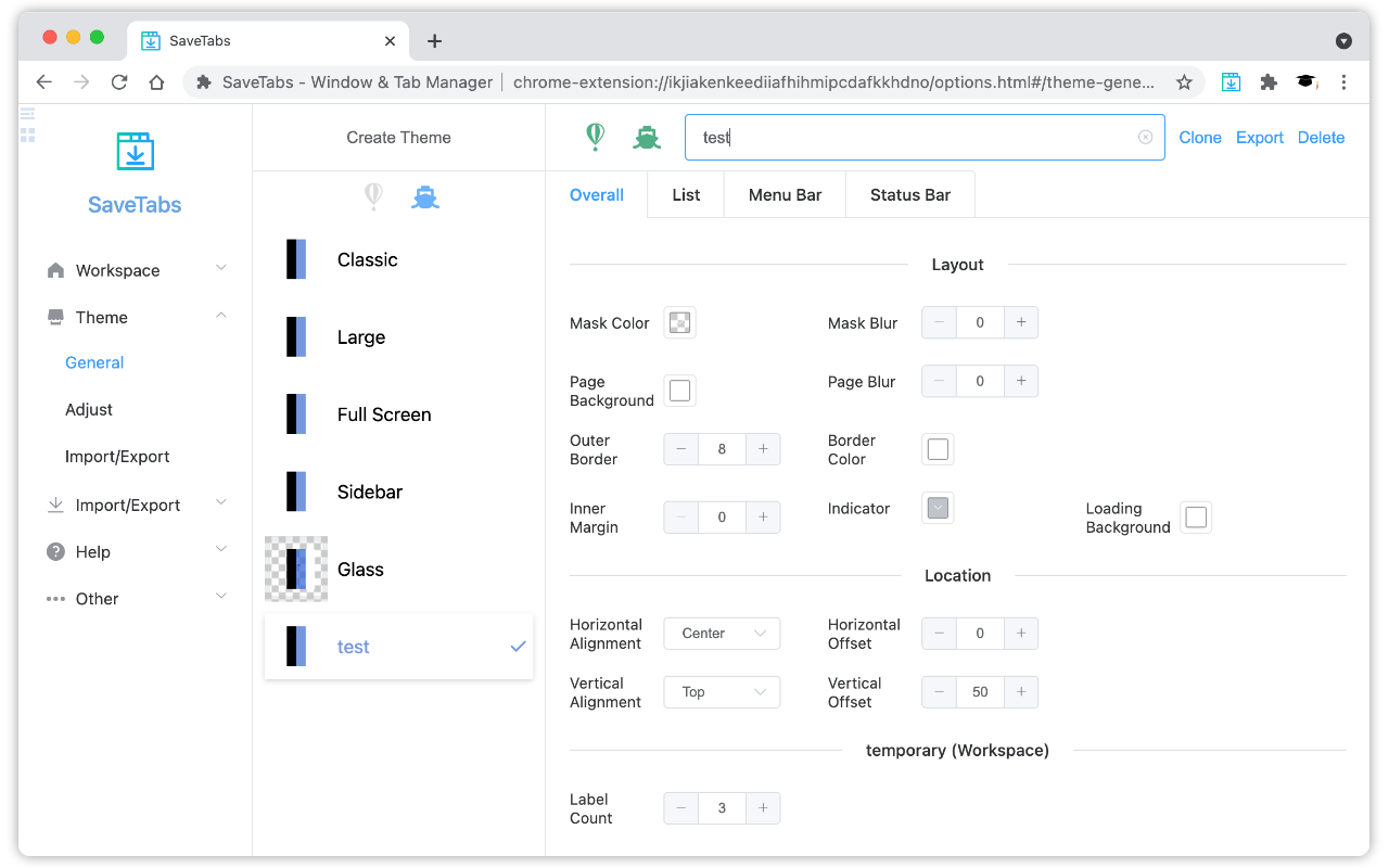 SaveTabs - Window & Tab Manager Preview image 7