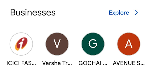 Search FASTag banks under Businesses