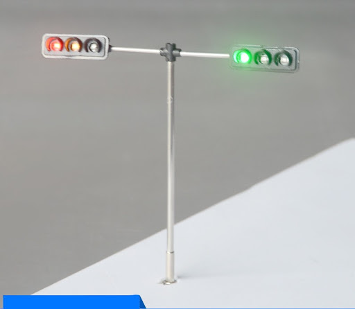 Title 8, Model Material Mini Traffic Signal Indicator Li...