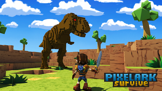 Pixel ARK Survive Mobile 1.0 APK + Mod (المال غير محدود) إلى عن على ذكري المظهر