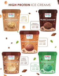 Whey To Go - Healthy Ice Creams menu 1