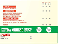 Crispy Pizza menu 5