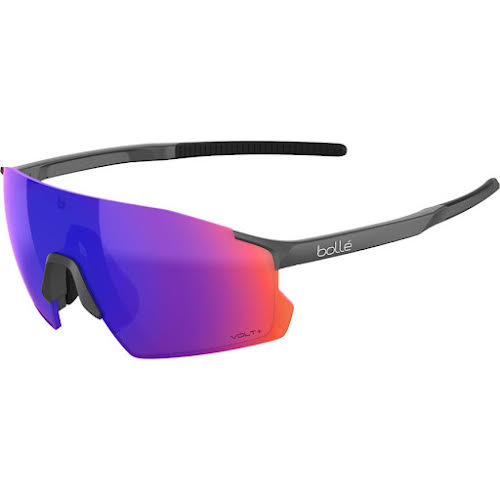 Bolle Icarus Sunglasses - Titanium Matte/Volt+ Ultraviolet Polarized