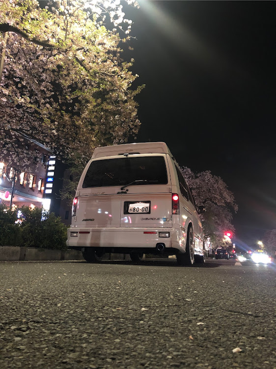 アストロの桜と愛車・夜桜・葉桜に関するカスタム事例の投稿画像2枚目