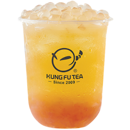 Iced Grapefruit Green Tea & Agar Bubble 