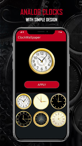 Screenshot Analog Clock Live Wallpaper