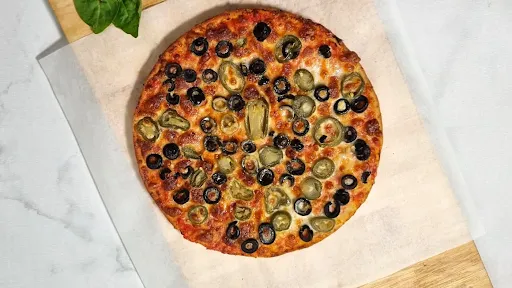 The Italian Stallion Spicy Olive Pizza