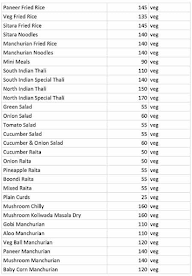 Sitara Veg Restaurant menu 7