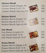 Dar-Al-Mandi menu 2