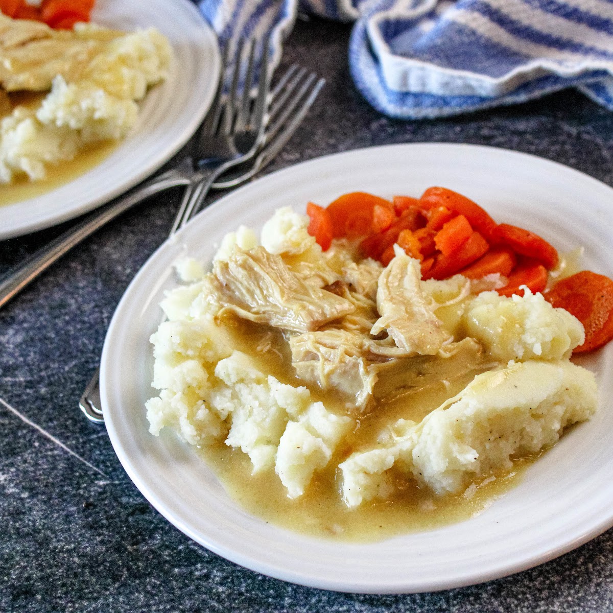 Crockpot Garlic Butter Chicken - Crock Pots and Flip Flops