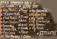 Maa Sharda Cafe menu 1