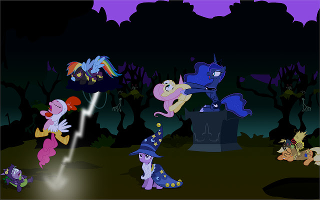 MLP Nightmarenight chrome extension