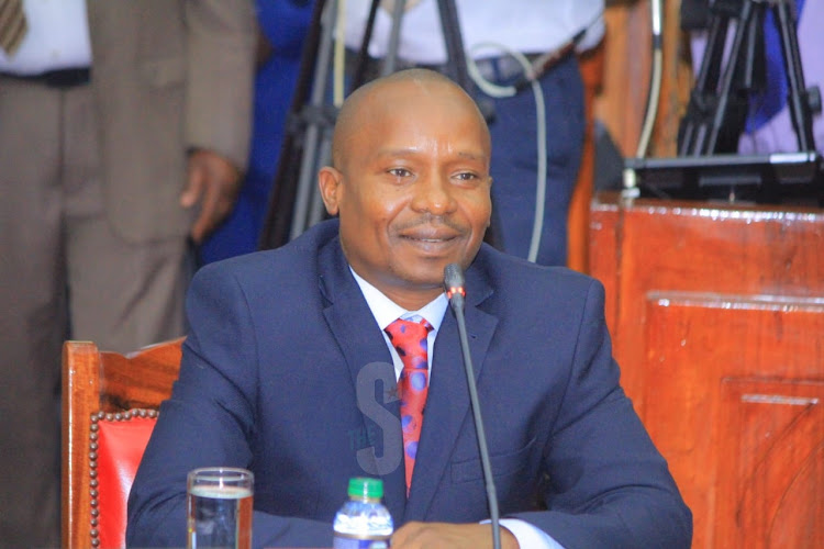 Cabinet nominee for Interior and National Administration Kithure Kindiki.