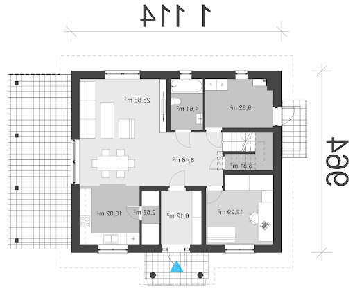 UA204 - Rzut parteru