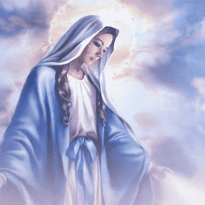 Virgin Mary logo