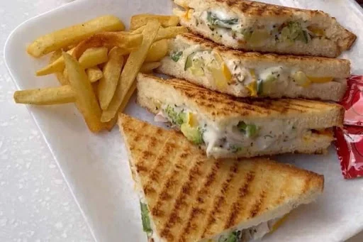 Veggie Paneer Grilled Sandwich