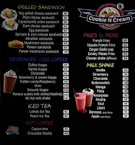 Cookie N Cream menu 3