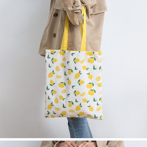 Title 6, Fashion Fabric Double Sided Dual Use Handbag, v...