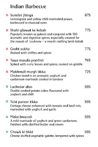 The Grill, Vivanta By Taj menu 3