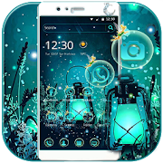 Blue firefly Theme – fairy firefly forest 1.2.1 Icon