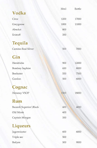 The Writer's Bar - Hotel Savoy Welcom menu 3