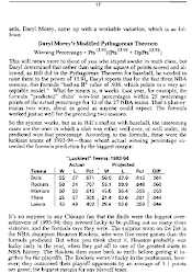 Original Basketball Pythagorean Theorem