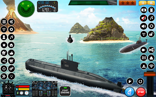 Screenshot Submarine Navy Warships battle