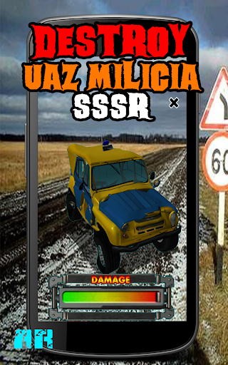 Destroy UAZ Milicia USSR