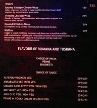 The Big Mistake menu 5