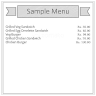 The King of Burger Sandwich menu 1