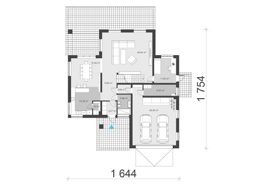 UA124 - Rzut parteru