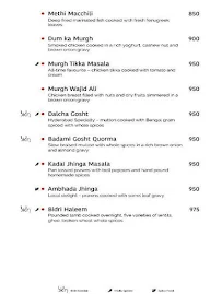 Bidri - Hyderabad Marriott Hotel & Convention Centre menu 2