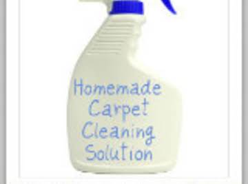 Homemade Spot Cleaner For Carpet