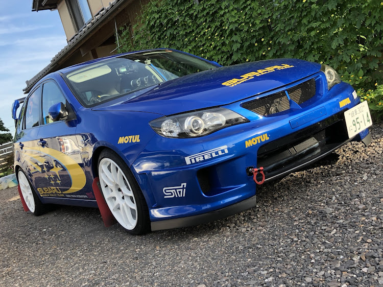 インプレッサ ハッチバックのホイール交換・タイヤ交換・ラリーレプリカ・レッドメモリーに関するカスタム事例の投稿画像5枚目