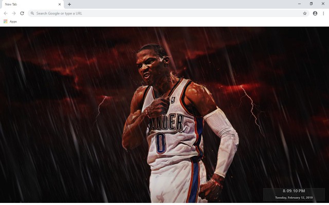 Russell Westbrook New Tab