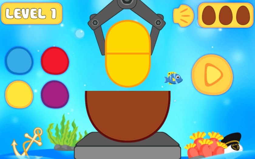Surprise Eggs - Underwater Screen 1