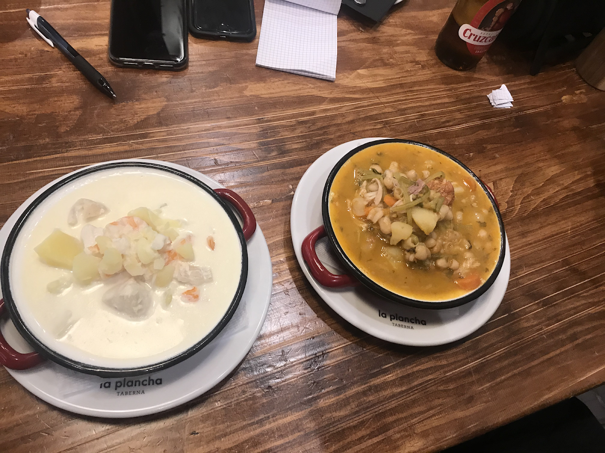 Gluten-Free Soup at La Plancha Taberna