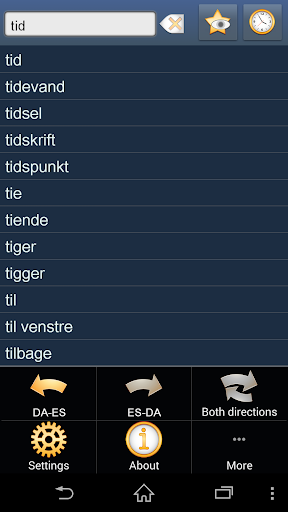 Danish Spanish Dictionary Free