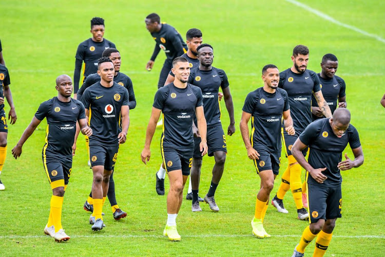 Kaizer Chiefs players during the club's media open day at Naturena on Thursday