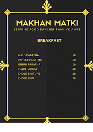 Makhan Matki menu 5