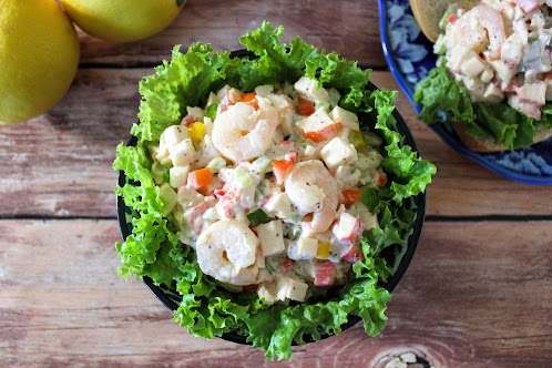 Savory Summer Seafood Salad