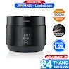 Nồi Cơm Điện Locknlock Compact Rice Cooker 1.2L Ejr346Blk - Hàng Chính Hãng Có 5 Chế Độ Nấu, Dây Điện Tháo Rời - Joymall